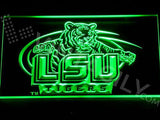 LSU Tigers LED Neon Sign Electrical - Green - TheLedHeroes