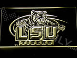 FREE LSU Tigers LED Sign - Yellow - TheLedHeroes