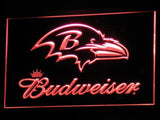 FREE Baltimore Ravens Budweiser LED Sign - Red - TheLedHeroes