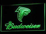 Atlanta Falcons Budweiser LED Neon Sign Electrical - Green - TheLedHeroes