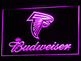 Atlanta Falcons Budweiser LED Sign - Purple - TheLedHeroes