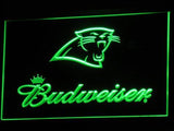 Carolina Panthers Budweiser LED Neon Sign Electrical - Green - TheLedHeroes