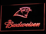 Carolina Panthers Budweiser LED Neon Sign Electrical - Red - TheLedHeroes