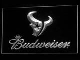 Houston Texans Budweiser LED Sign - White - TheLedHeroes