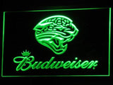 Jacksonville Jaguars Budweiser LED Neon Sign Electrical - Green - TheLedHeroes