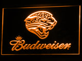 Jacksonville Jaguars Budweiser LED Sign - Orange - TheLedHeroes