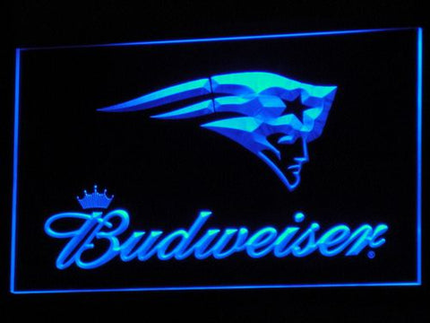 New England Patriots Budweiser LED Sign -  - TheLedHeroes