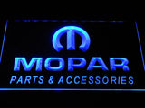 FREE Mopar Parts & Accessories LED Sign - Blue - TheLedHeroes