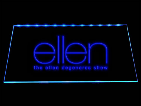 The Ellen DeGeneres Show LED Neon Sign Electrical - Blue - TheLedHeroes