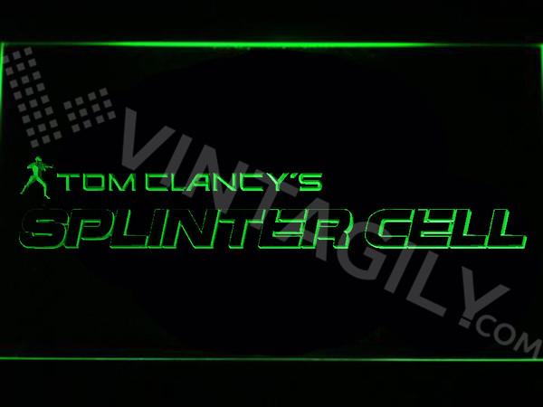 Tom Clancy's Splinter Cell LED Neon Sign Electrical - Green - TheLedHeroes