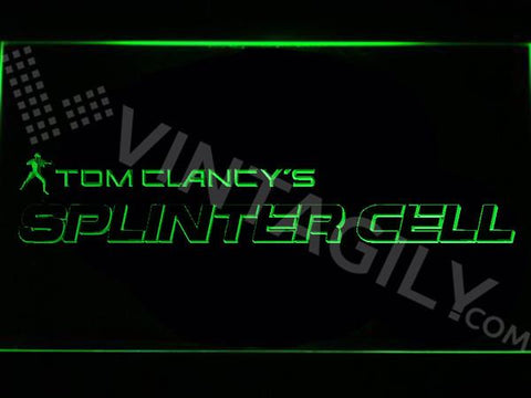 Tom Clancy's Splinter Cell LED Neon Sign Electrical - Green - TheLedHeroes