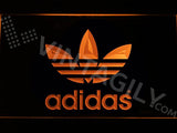 Adidas original LED Neon Sign USB - Orange - TheLedHeroes