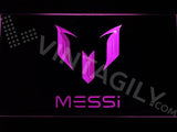 Lionel Messi LED Neon Sign Electrical - Purple - TheLedHeroes