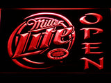 FREE Miller Lite Open LED Sign - Red - TheLedHeroes