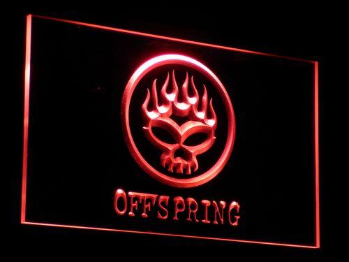 The Offspring (2) LED Neon Sign Electrical - Red - TheLedHeroes