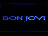 Bon Jovi LED Neon Sign USB - Blue - TheLedHeroes
