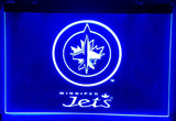 Winnipeg Jets LED Neon Sign Electrical - Blue - TheLedHeroes