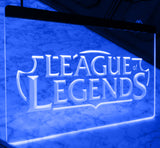 FREE League Of Legends LED Sign - Blue - TheLedHeroes