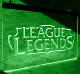 League of Legends (2) LED Sign - Green - TheLedHeroes