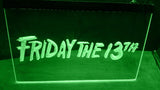 Friday The 13th (2) LED Neon Sign Electrical - Green - TheLedHeroes