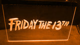 FREE Friday The 13th (2) LED Sign - Orange - TheLedHeroes