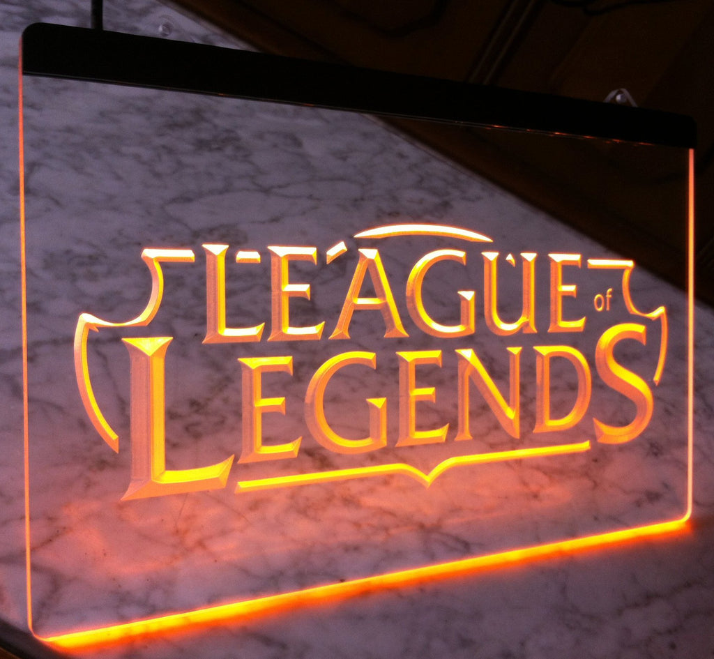League Of Legends LED Neon Sign Electrical - Orange - TheLedHeroes