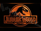 Jurrasic World LED Neon Sign USB - Orange - TheLedHeroes