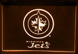 Winnipeg Jets LED Neon Sign USB - Orange - TheLedHeroes