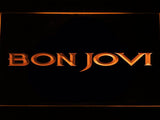 Bon Jovi LED Neon Sign USB - Orange - TheLedHeroes