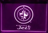 Winnipeg Jets LED Neon Sign Electrical - Purple - TheLedHeroes