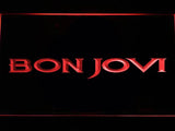 Bon Jovi LED Neon Sign USB - Red - TheLedHeroes