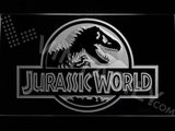 Jurrasic World LED Neon Sign USB - White - TheLedHeroes
