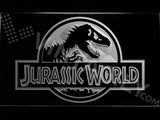 Jurrasic World LED Sign - White - TheLedHeroes