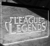 League of Legends (2) LED Sign - White - TheLedHeroes