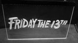 Friday The 13th (2) LED Neon Sign Electrical - White - TheLedHeroes