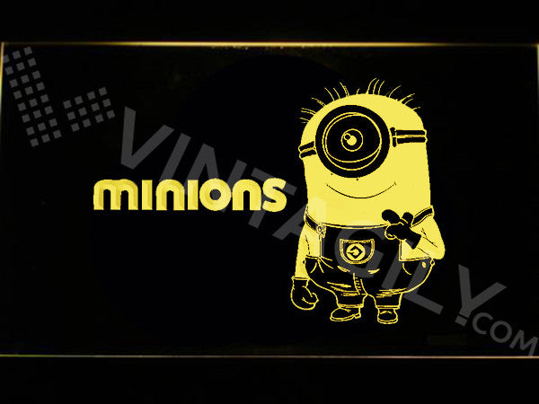 FREE Minions LED Sign - Yellow - TheLedHeroes