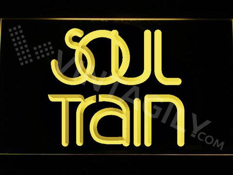 Soul Train LED Neon Sign USB - Yellow - TheLedHeroes