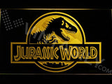 Jurrasic World LED Neon Sign USB - Yellow - TheLedHeroes