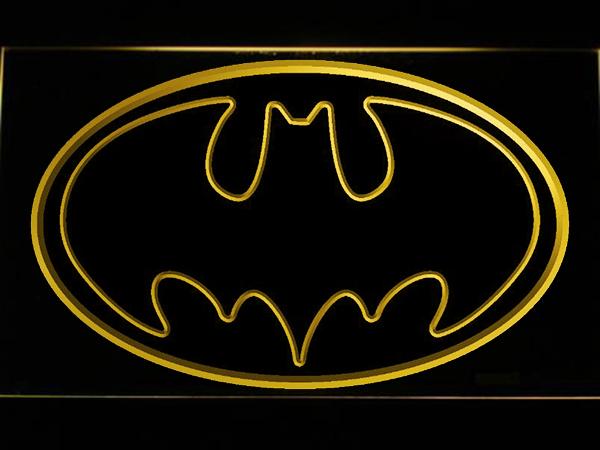 Batman LED Neon Sign Electrical - Yellow - TheLedHeroes