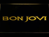 Bon Jovi LED Neon Sign USB - Yellow - TheLedHeroes
