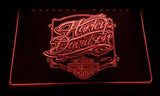 Harley Davidson 9 LED Neon Sign Electrical - Red - TheLedHeroes