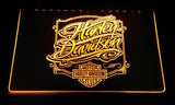 Harley Davidson 9 LED Neon Sign Electrical - Yellow - TheLedHeroes