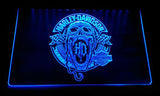 FREE Harley Davidson 10 LED Sign - Blue - TheLedHeroes