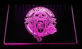 Harley Davidson 10 LED Neon Sign USB - Purple - TheLedHeroes