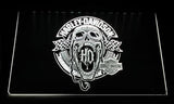 Harley Davidson 10 LED Neon Sign USB - White - TheLedHeroes