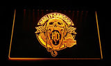 Harley Davidson 10 LED Sign - Yellow - TheLedHeroes