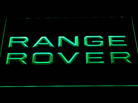 Range Rover LED Neon Sign Electrical - Green - TheLedHeroes