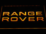Range Rover LED Neon Sign USB - Yellow - TheLedHeroes