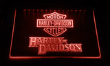 FREE Harley Davidson 11 LED Sign - Red - TheLedHeroes
