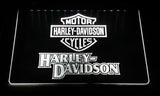 Harley Davidson 11 LED Neon Sign Electrical - White - TheLedHeroes